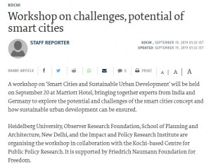 Smart cities