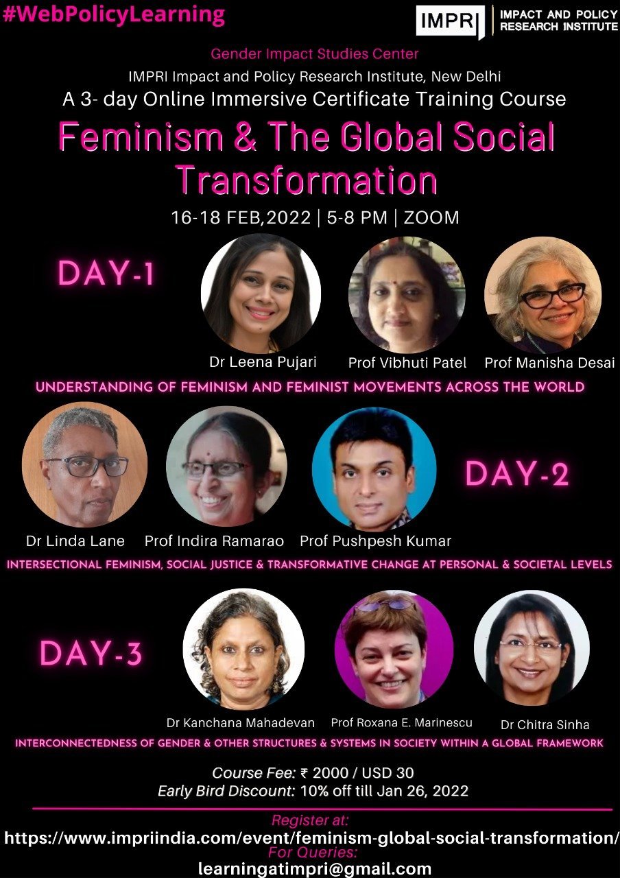 Feminism and the Global Social Transformation 4 Feminism and the Global Social Transformation