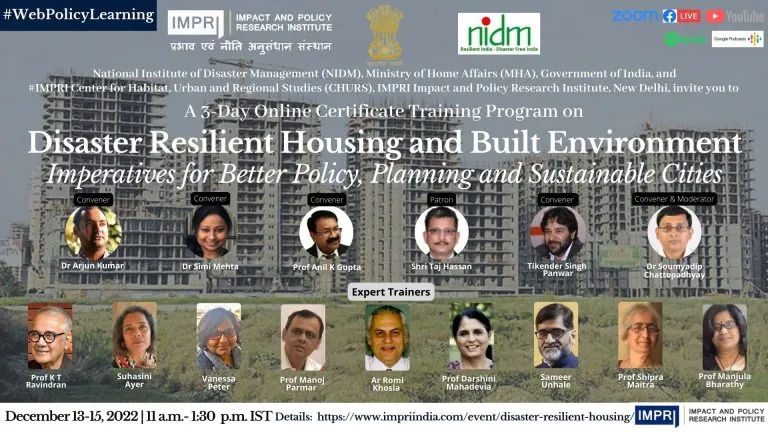 Disaster Resilient Housing and Built Environment-5