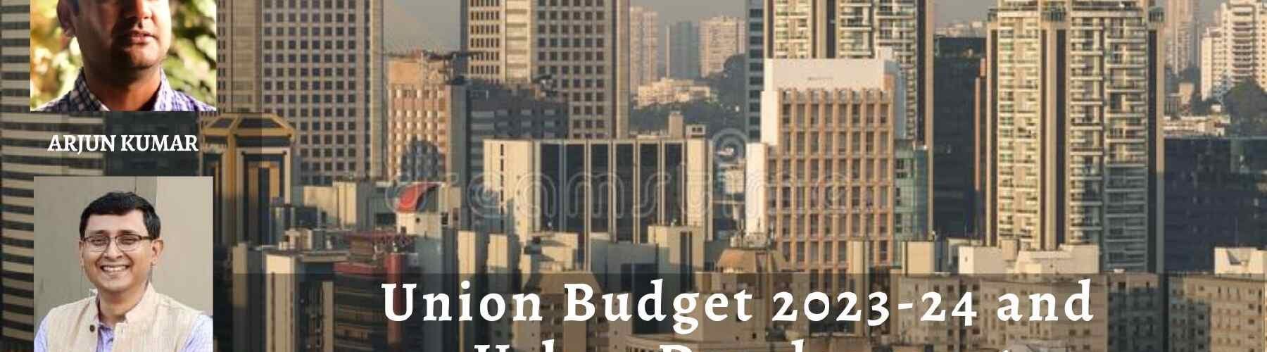 budget 23 urban development