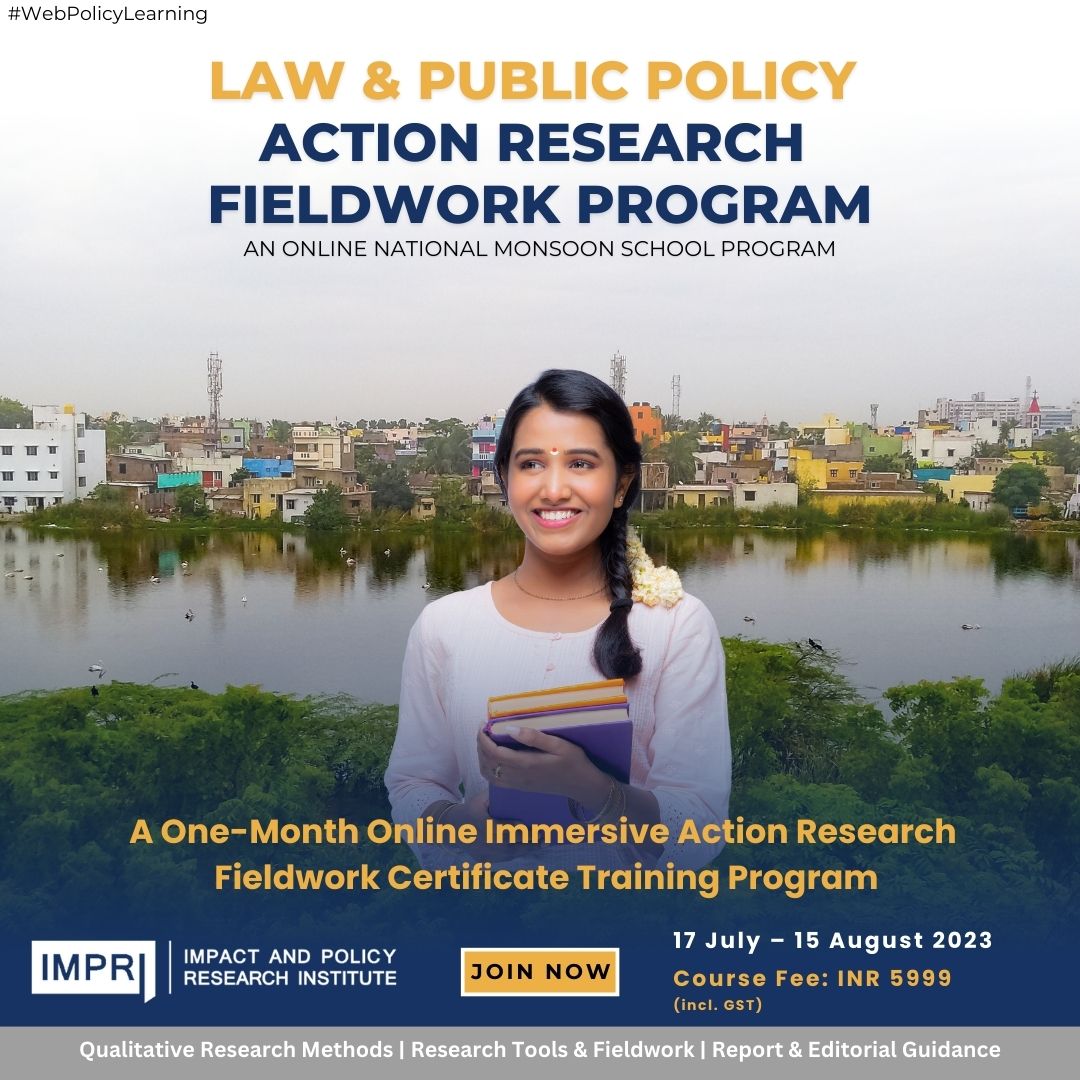 Law and Public Policy Action Research Fieldwork Program