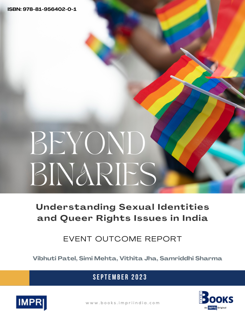 Beyond Binaries - Cohort 2.0: Theme- LGBTQIA+ Narratives #WeAre! 4 Beyond Binaries Event Outcome report