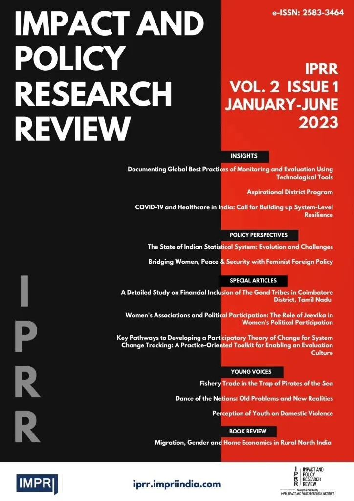 IPRR Volume 2 Issue 1 2023