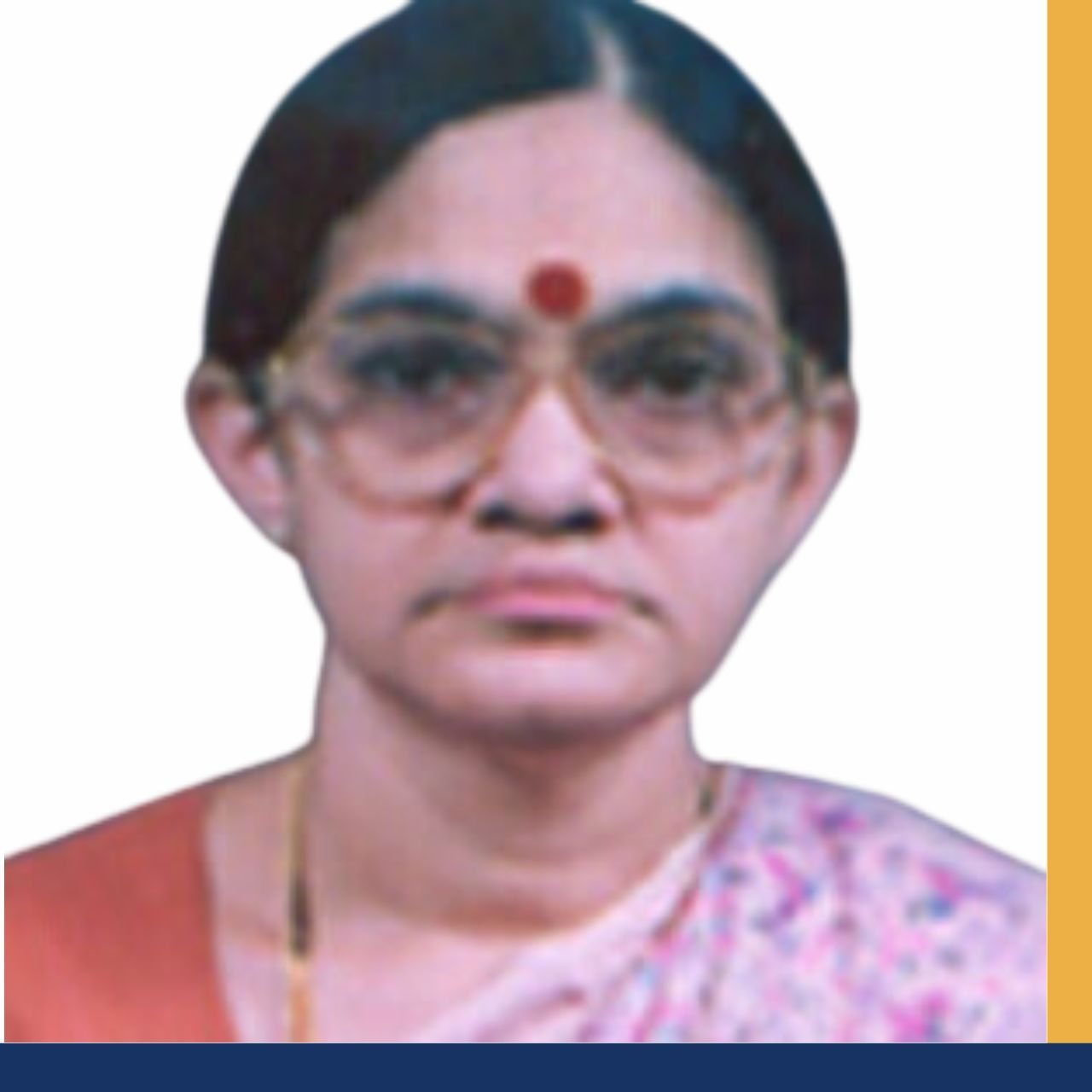Prof Swarna Sadasivam Vepa