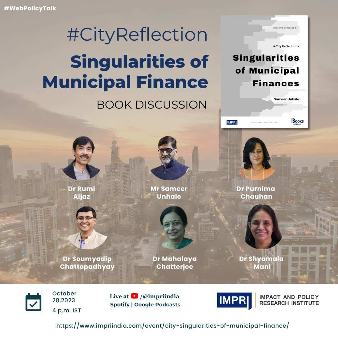 #CityReflections Singularities of Municipal Finance
