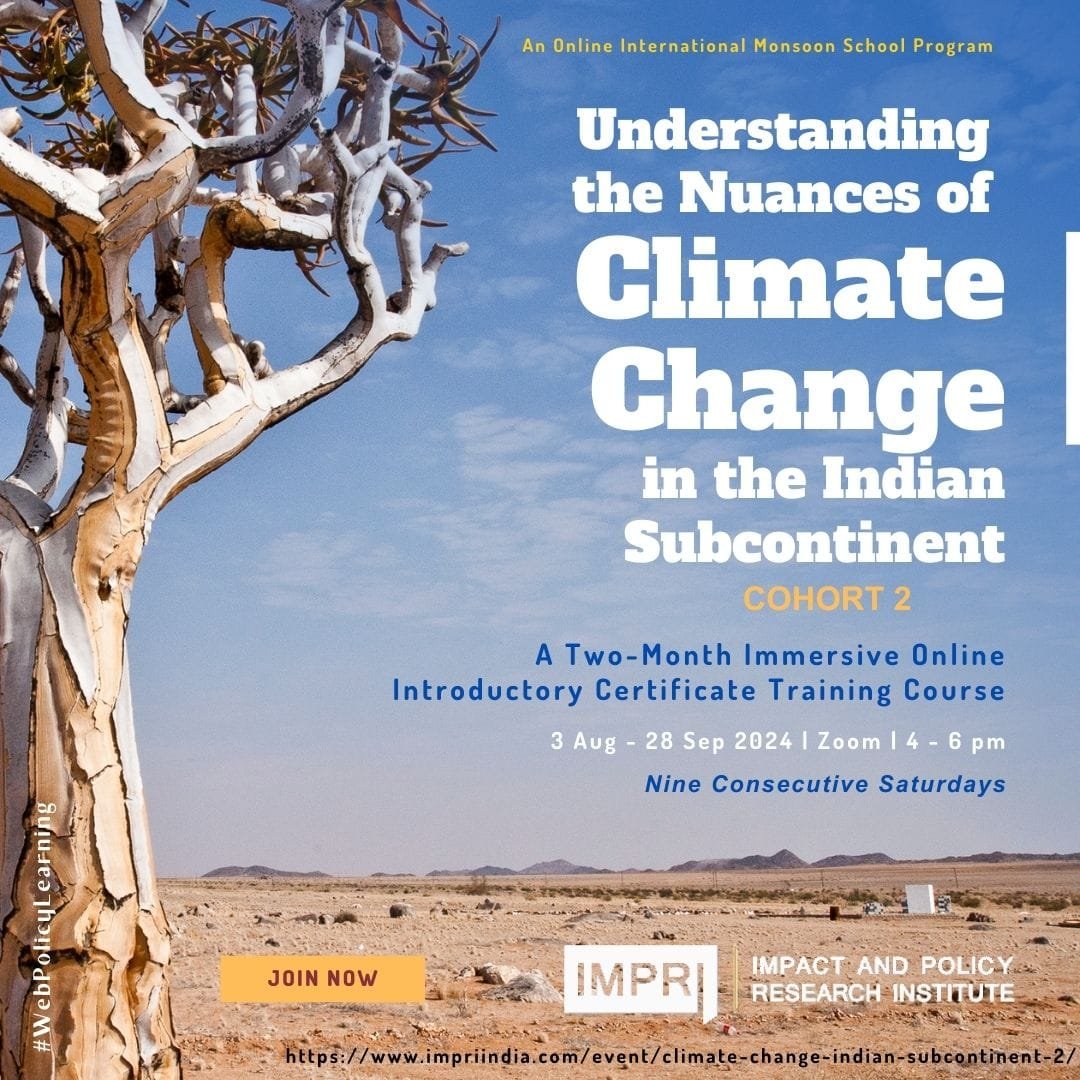 Understanding the Nuances of Climate Change in the Indian Subcontinent: Cohort 2.0