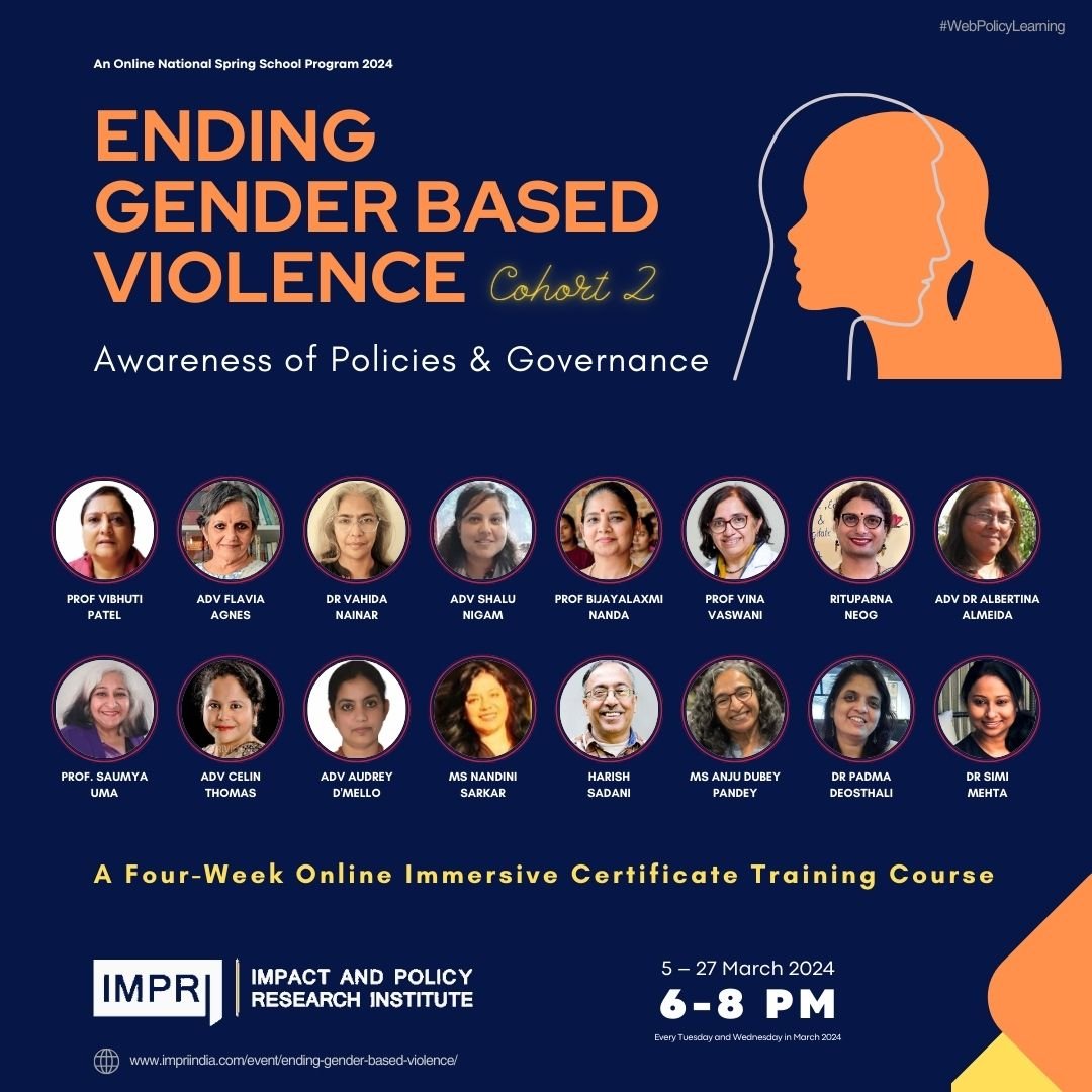 Ending Gender-based Violence – Cohort 2: Awareness of Policies & Governance