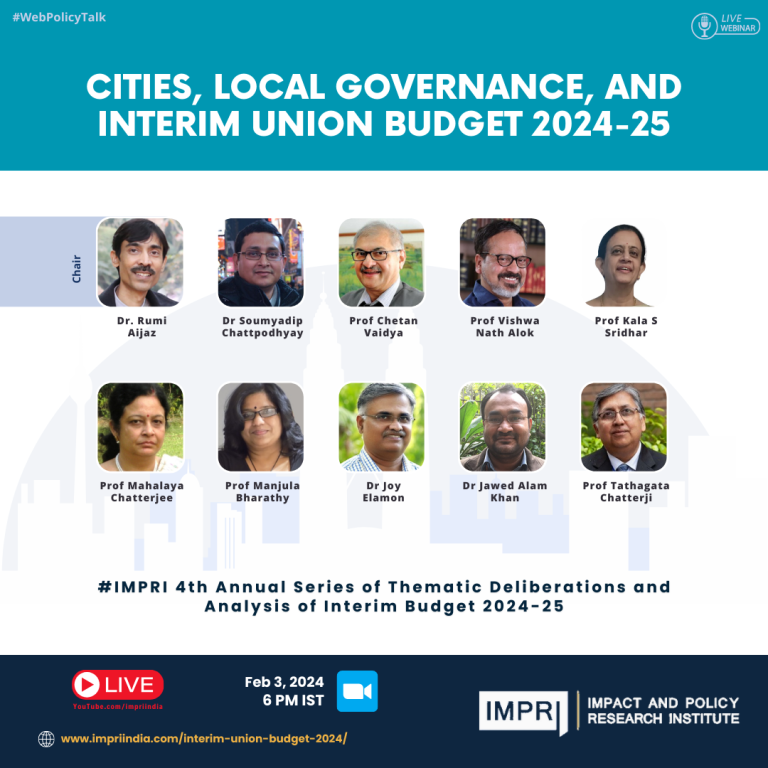 Cities, Local Governance, and Interim Union Budget 2024