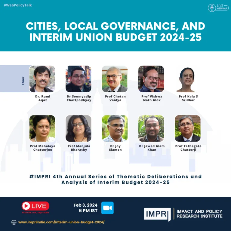 Cities, Local Governance, and Interim Union Budget 2024