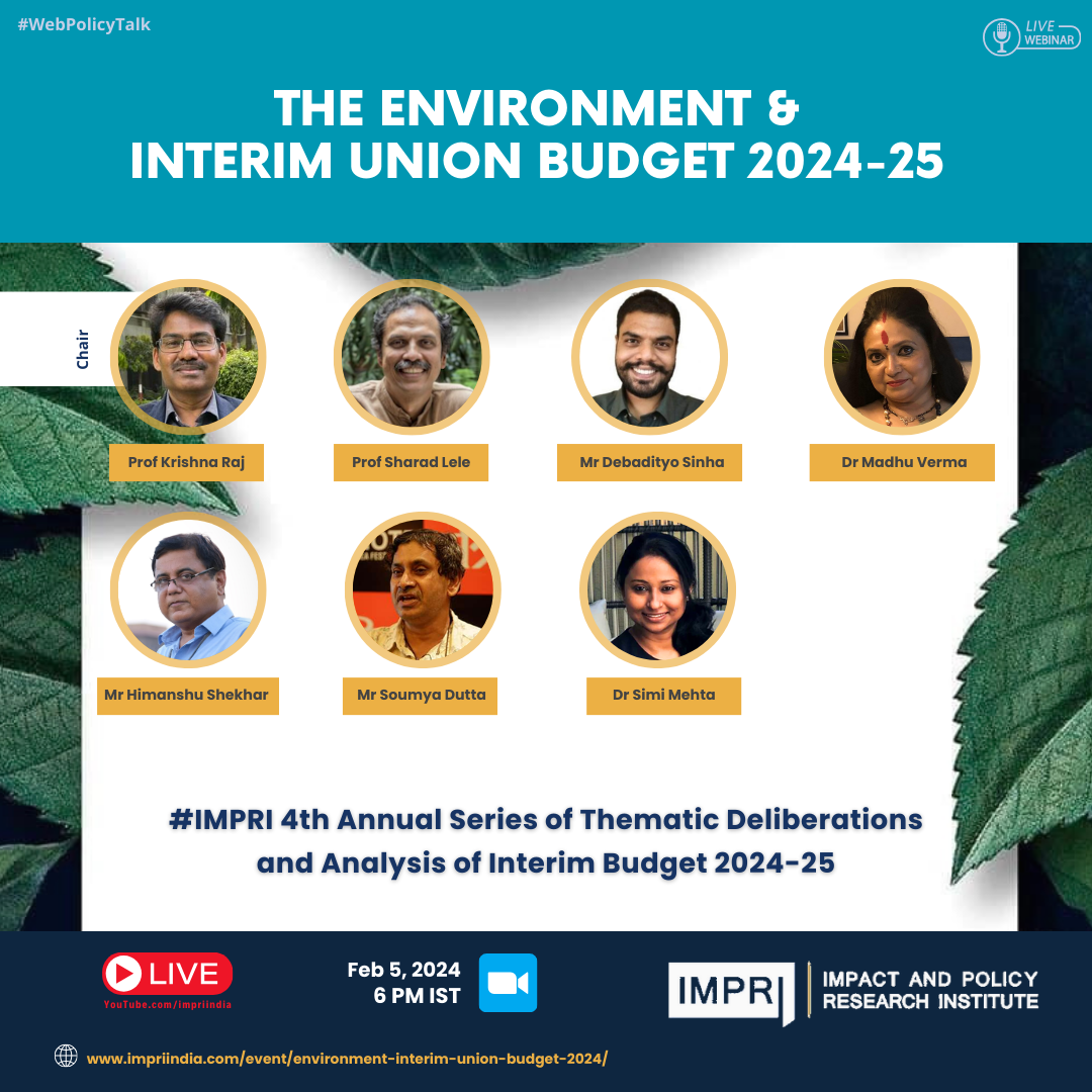 The Environment and Interim Union Budget 2024-25