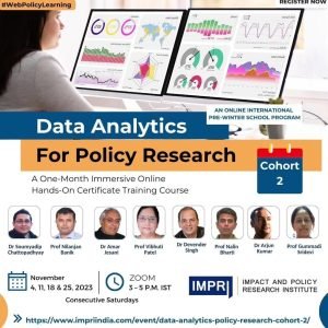 Key Insights from Data Analytics for Policy Research Training Course - Cohort 2