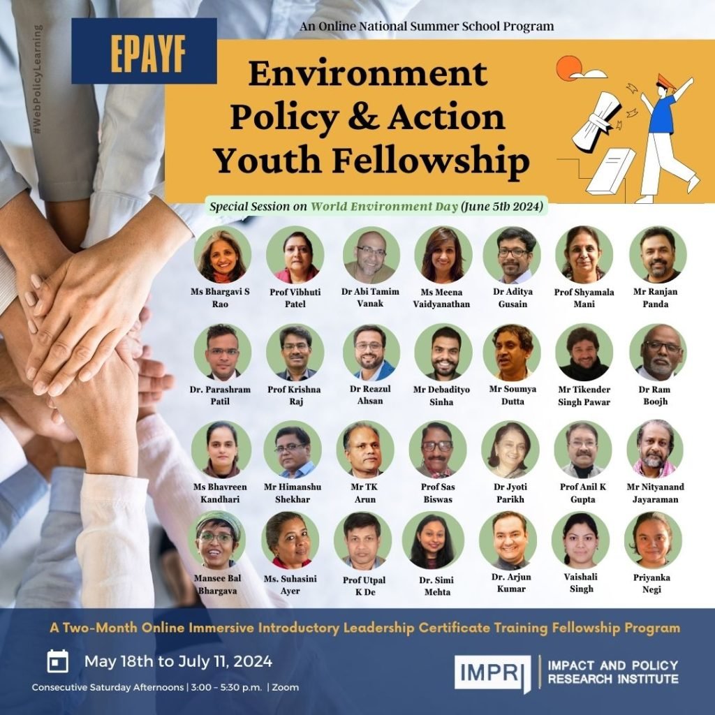 Environment Policy and Action Youth Fellowship EPAYF 1 1