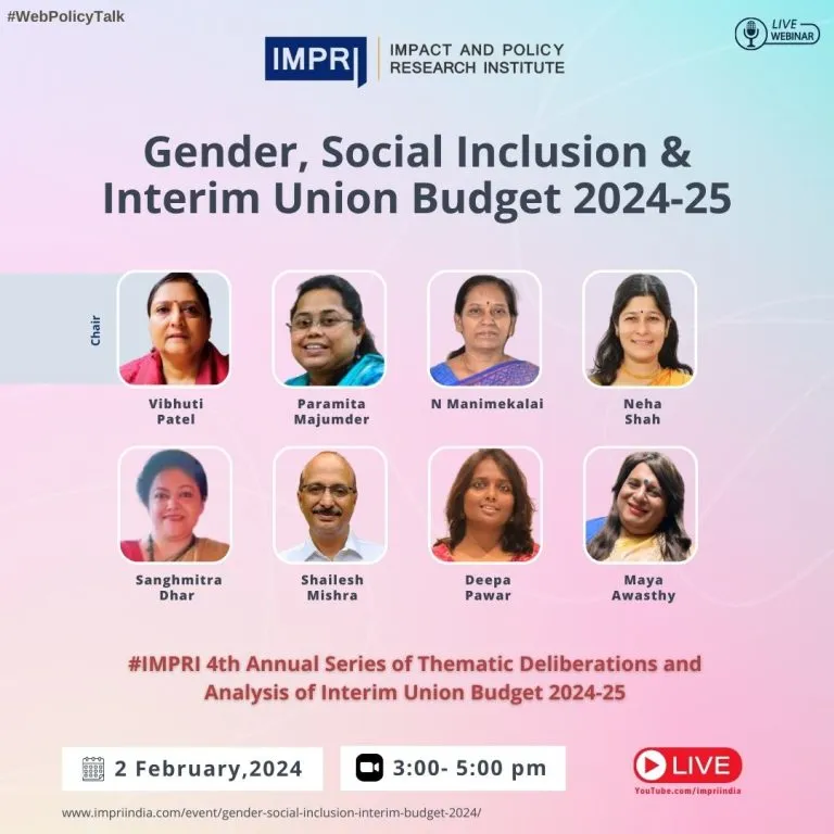 Gender Social Inclusion Interim Union Budget 2024 25