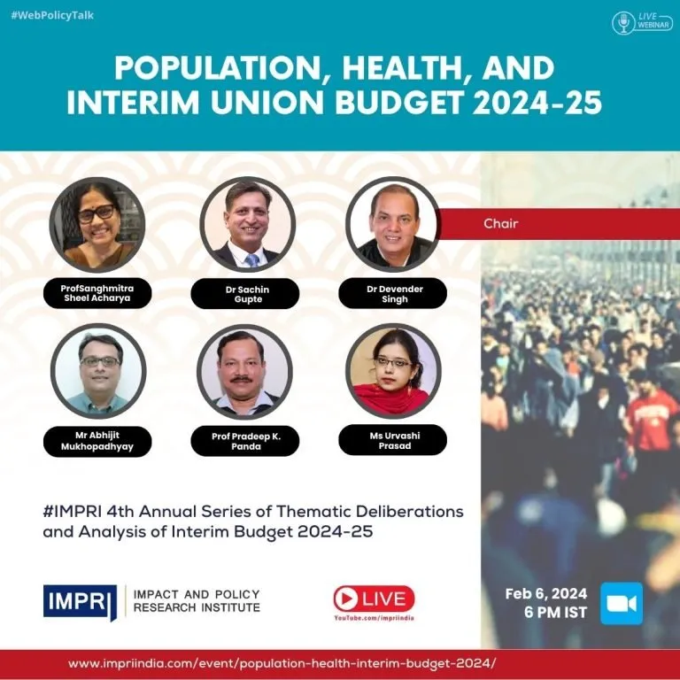 Population Health and Interim Union Budget 2024