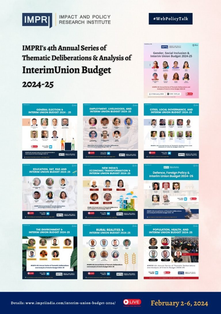Annual Series of Thematic Deliberations on Union Interim Budget 2024-25