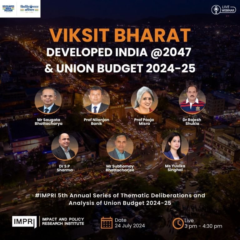 4th Annual Series of thematic deliberations on Union Budget 2024 25