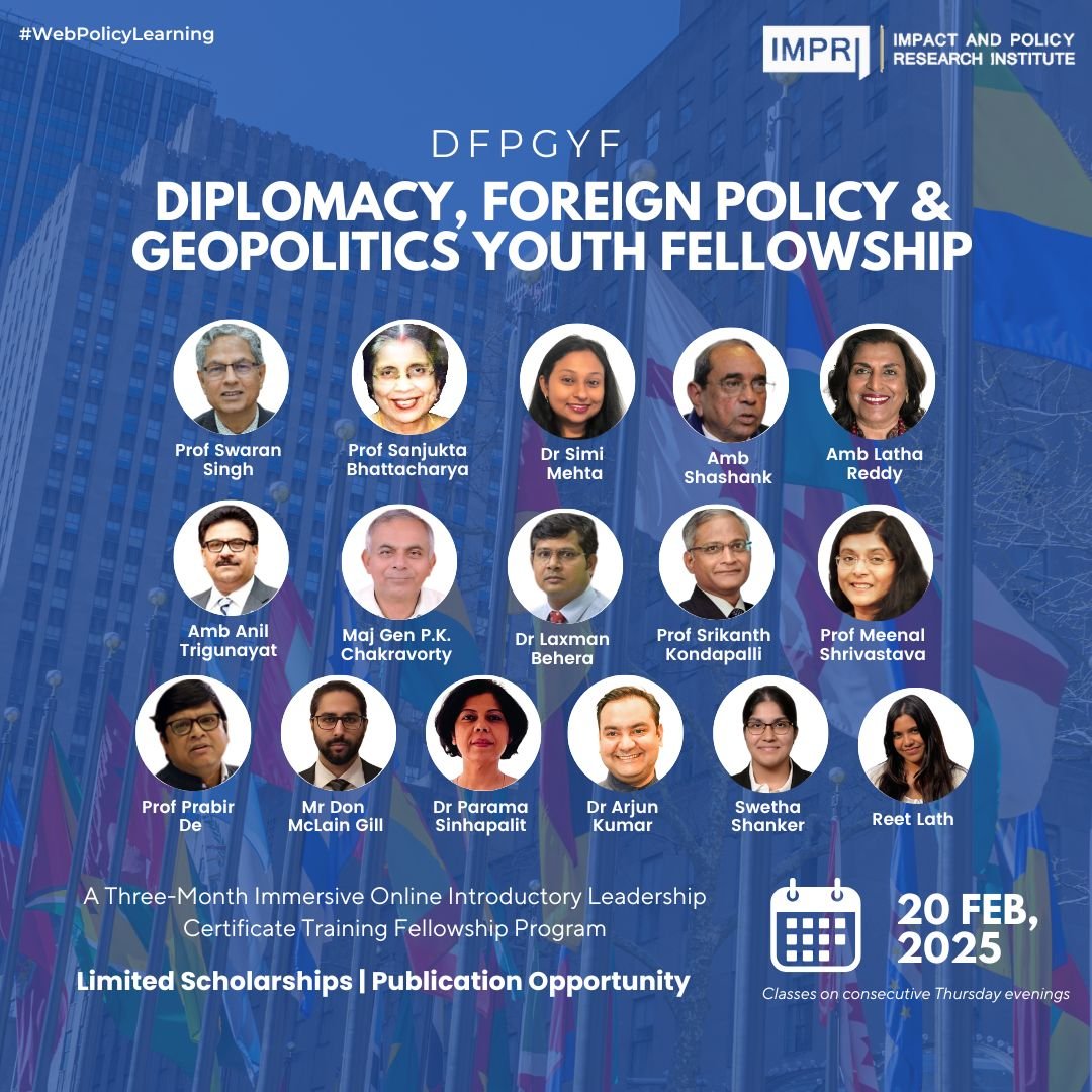DFPGYF Diplomacy, Foreign Policy & Geopolitics Youth Fellowship 2 DFPGYF Diplomacy, Foreign Policy & Geopolitics Youth Fellowship