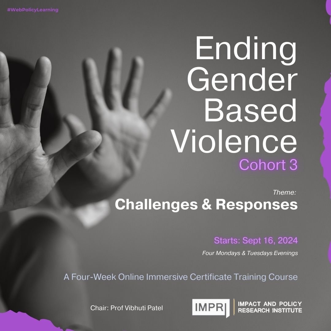 Participants List & Details: Ending Gender-based Violence – Cohort 3: Theme-Challenges & Responses