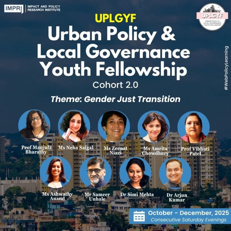 Fellows List & Details: UPLGYF Urban Policy & Local Governance Youth Fellowship- Cohort 2.0 2 UPLGYF2 PP