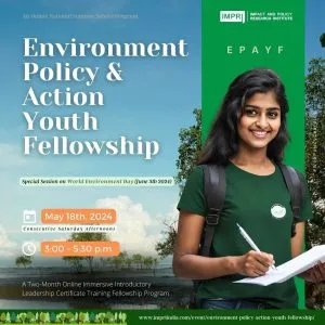 EPAYF Environment Policy and Action Youth Fellowship