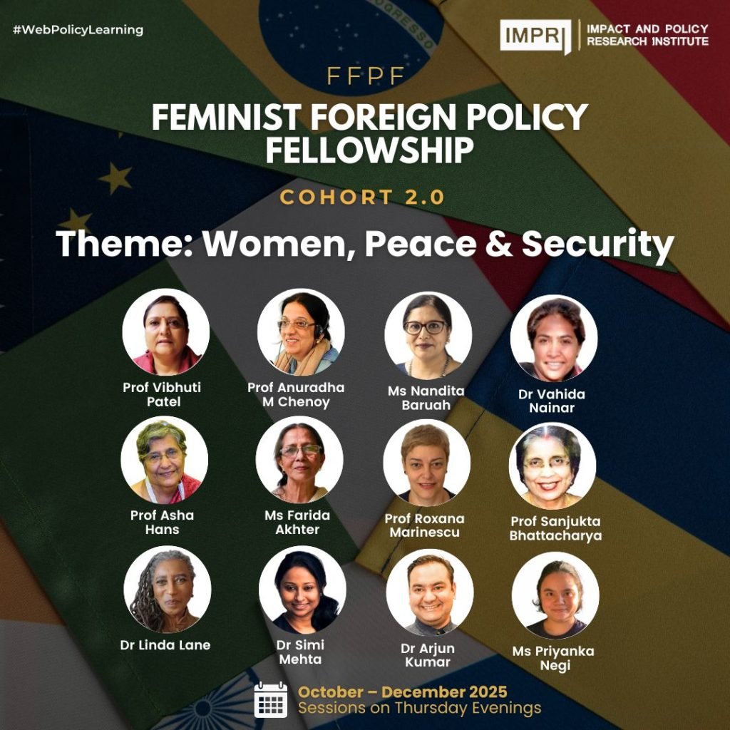 FFPF Feminist Foreign Policy Fellowship- Cohort 2.0 | Theme: Women, Peace & Security 3 WhatsApp Image 2025 10 09 at 20.47.29 21c0416e