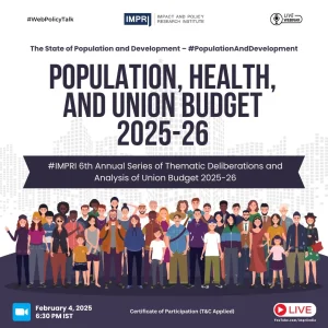 Population, Health, and the Union Budget 2025-26