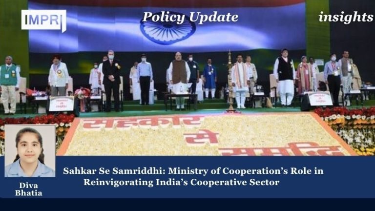 Ministry of Cooperation’s Role in Reinvigorating India’s Cooperative Sector 4 Policy Update jpg
