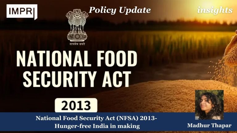 National Food Security Act (NFSA) 2013- Hunger-free India in making 7 21st Century Battles 20th Century Solutions 1