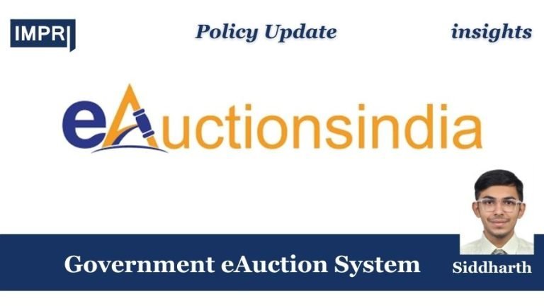 Government eAuction System