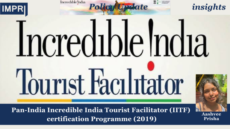 Pan-India Incredible India Tourist Facilitator (IITF) certification Programme (2019)