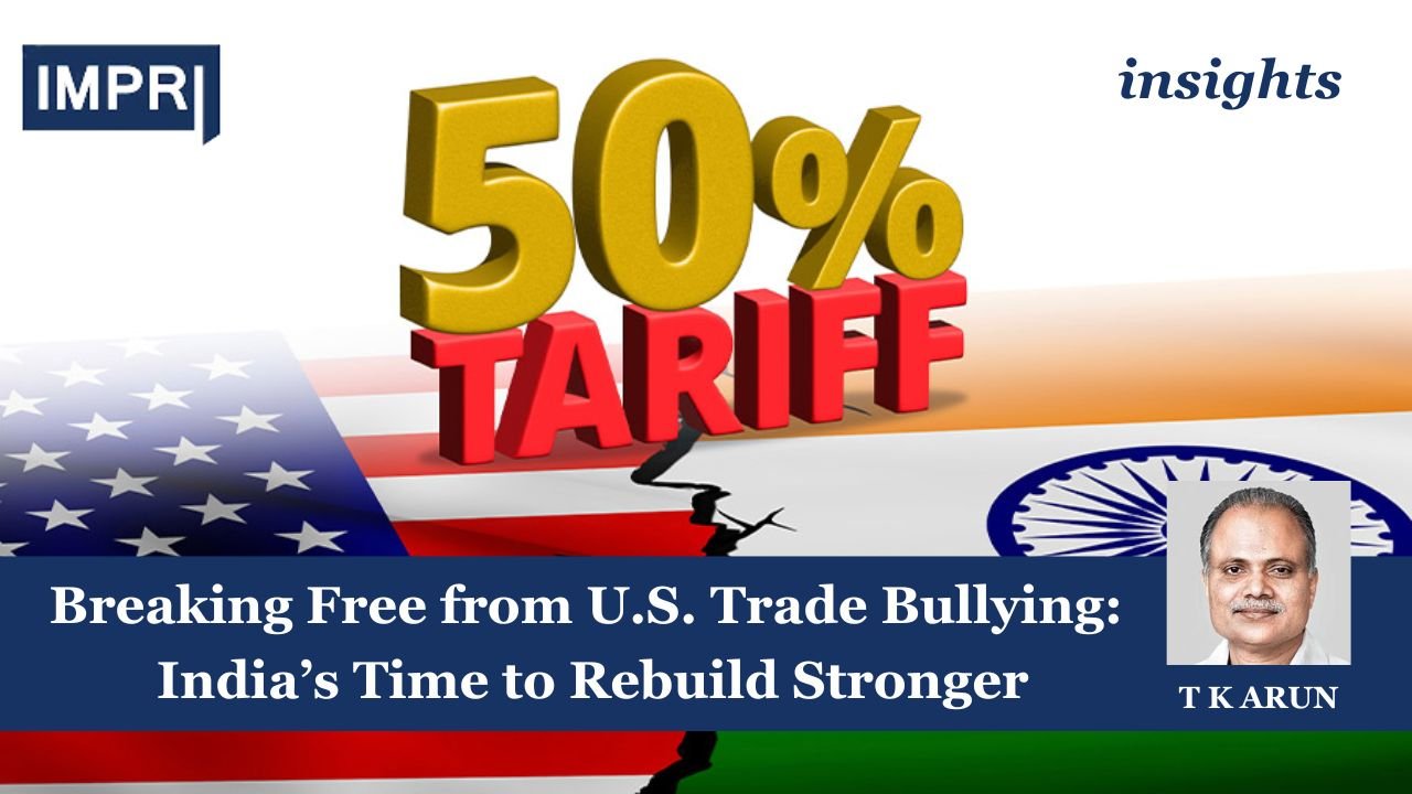 Center for the Study of Finance and Economics (CSFE) 6 Breaking Free from U.S. Trade Bullying: India’s Time to Rebuild Stronger