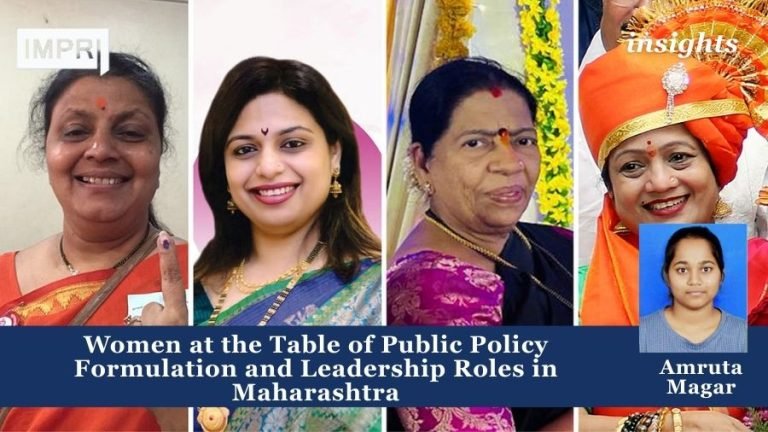 Women at the Table of Public Policy Formulation and Leadership Roles in Maharashtra