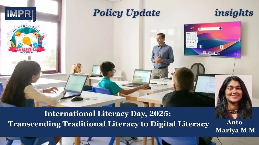 International Literacy Day, 2025: Transcending Traditional Literacy to Digital Literacy 1 International Literacy Day, 2025: Transcending Traditional Literacy to Digital Literacy