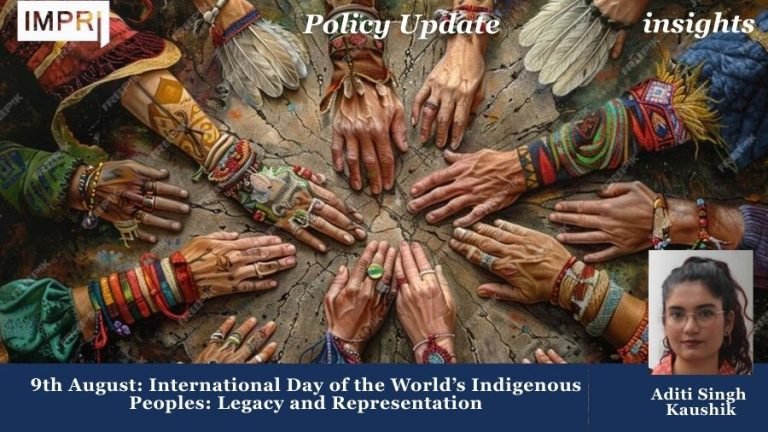 9th August: International Day of the World’s Indigenous Peoples: Legacy and Representation
