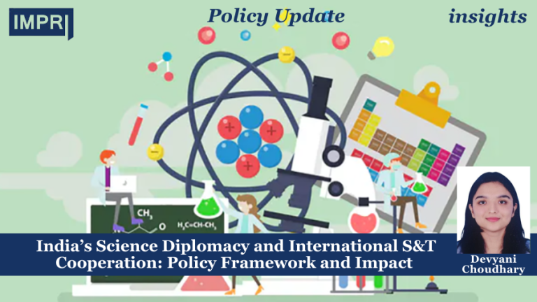 India’s Science Diplomacy and International S&T Cooperation: Policy Framework and Impact 2 PU insights poster 2