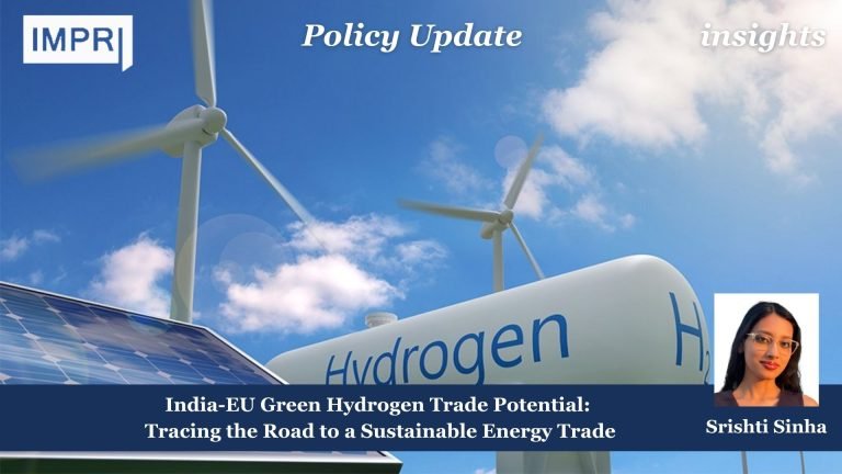 India EU Green Hydrogen Trade Potential Tracing the Road to a Sustainable Energy Trade