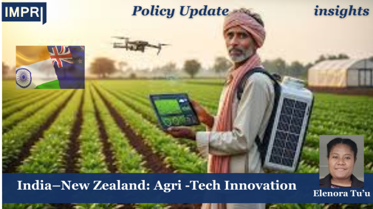 India–New Zealand: Agri -Tech Innovation 2 Innovation
