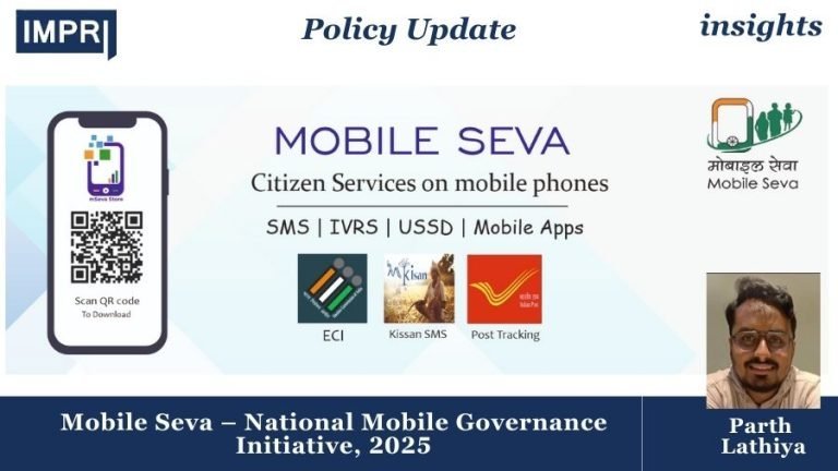 Mobile Seva – National Mobile Governance Initiative, 2025 5 Mobile Seva – National Mobile Governance Initiative, 2025