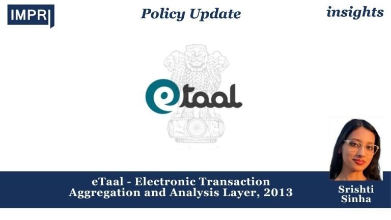 eTaal - Electronic Transaction Aggregation and Analysis Layer, 2013 