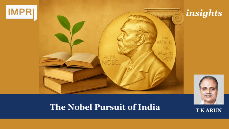 The Nobel Pursuit of India 6 nobe