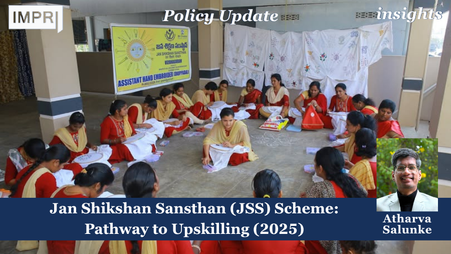 Jan Shikshan Sansthan (JSS) Scheme: Pathway to Upskilling (2025)
