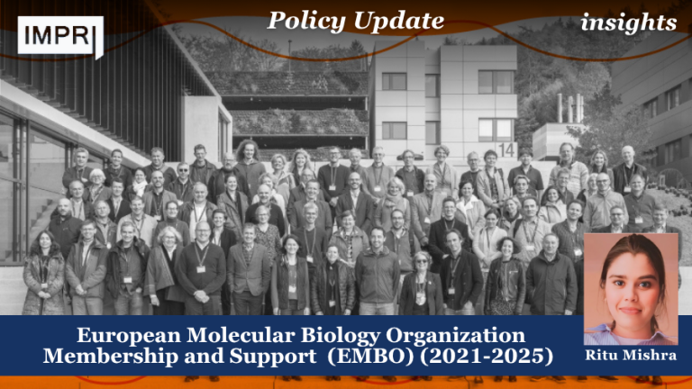 European Molecular Biology Organisation Membership and Support (EMBO) (2021–2025) 3 PU insights poster 8