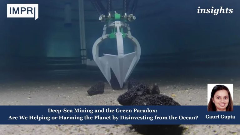 Deep-Sea Mining and the Green Paradox: Are We Helping or Harming the Planet by Disinvesting from the Ocean? 5 Photo 14