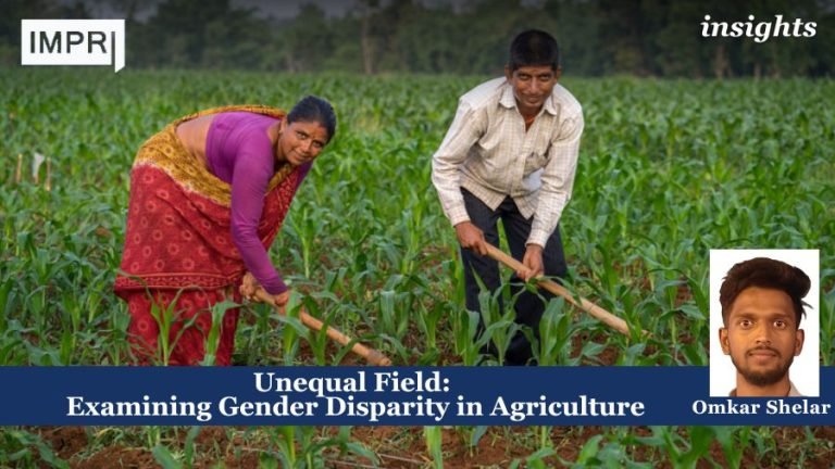 Unequal Field: Examining Gender Disparity in Agriculture