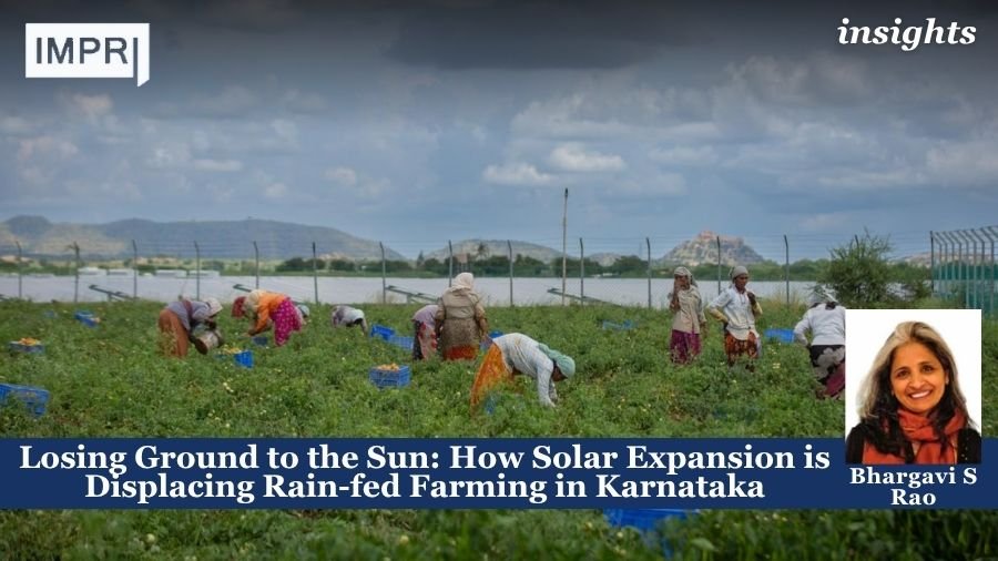 Losing Ground to the Sun: How Solar Expansion is Displacing Rain-fed Farming in Karnataka