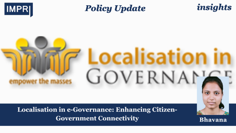Localisation in e-Governance: Enhancing Citizen-Government Connectivity