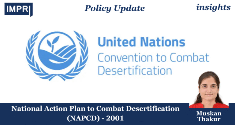 National Action Plan to Combat Desertification (NAPCD)