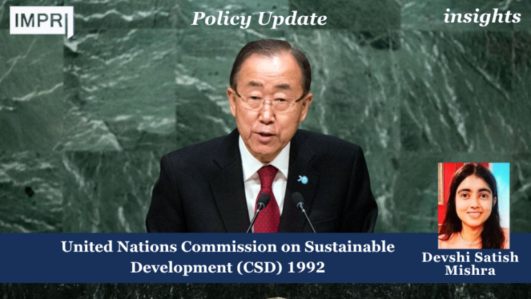 United Nations Commission on Sustainable Development (CSD) 1992 2 Sustainable