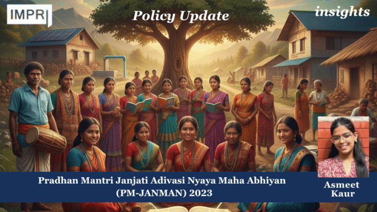 Pradhan Mantri Janjati Adivasi Nyaya Maha Abhiyan (PM-JANMAN) 1 Pradhan Mantri Janjati Adivasi Nyaya Maha Abhiyan (PM-JANMAN)