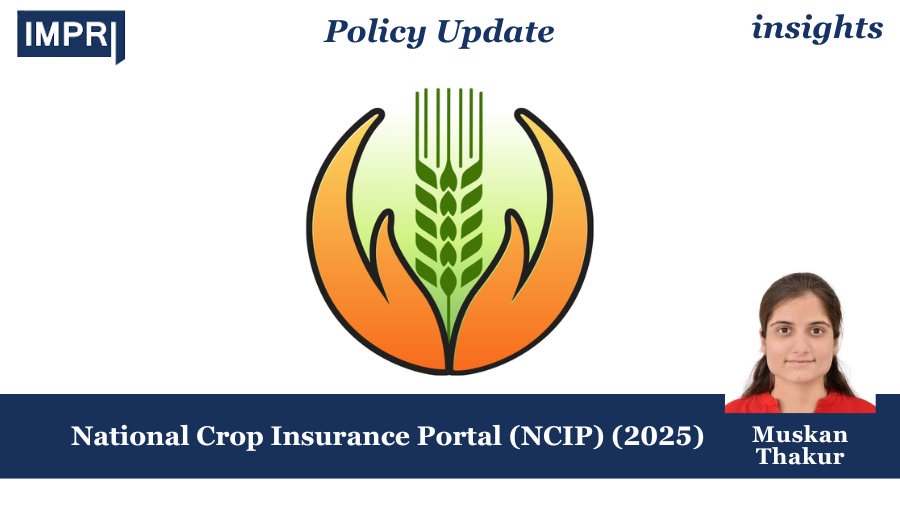 National Crop Insurance Portal (NCIP) (2025)